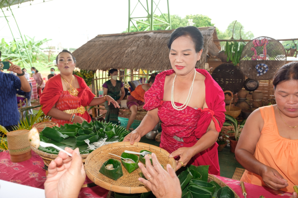 โครงการรักษ์ภูมิปัญญาท้องถิ่นตำบลลำเพียก ประจำปีงบประมาณ 2565