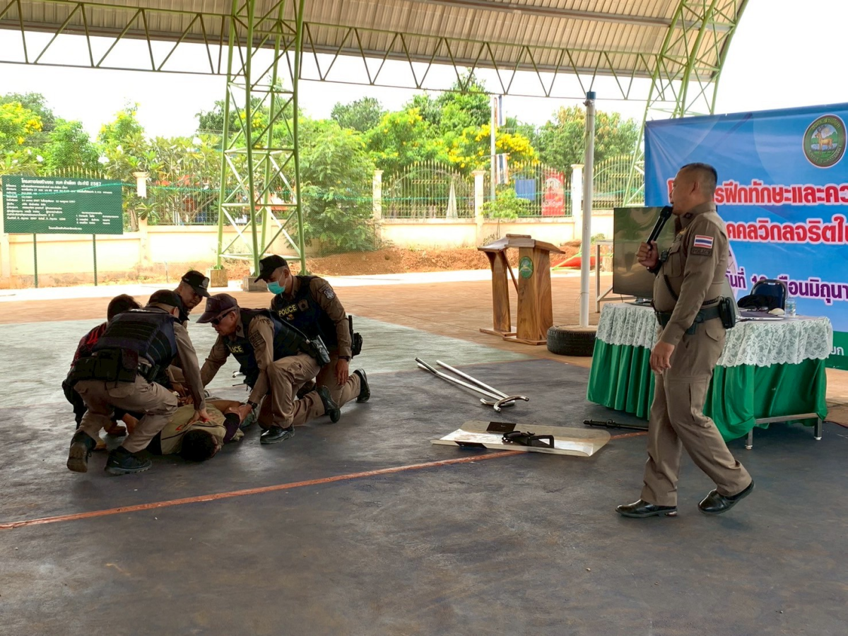 โครงการฝึกทักษะและความรู้การจัดการเหตุบุคคลวิกลจริตในระดับตำบล