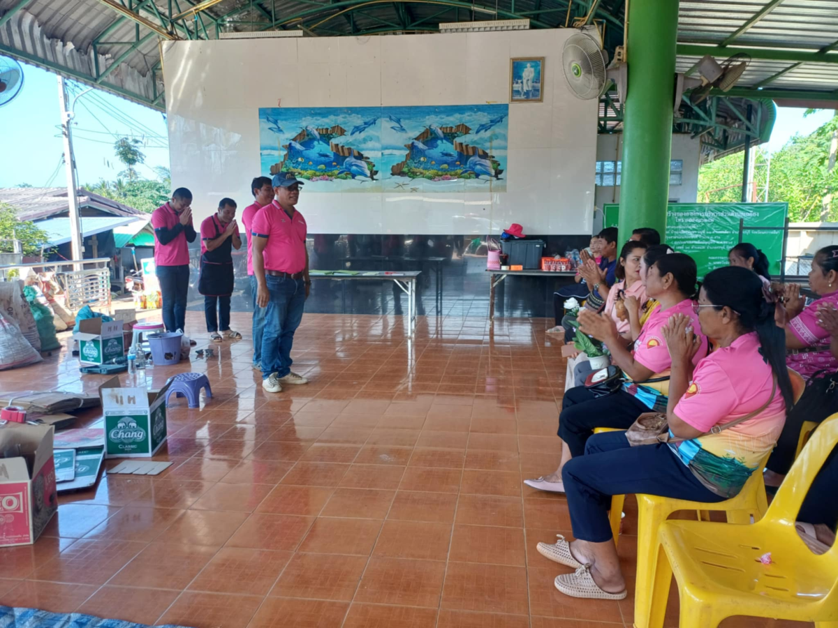 ภาพกิจกรรมการศึกษาดูงานธนาคารขยะ ณ บ้านเฉลียงพัฒนา