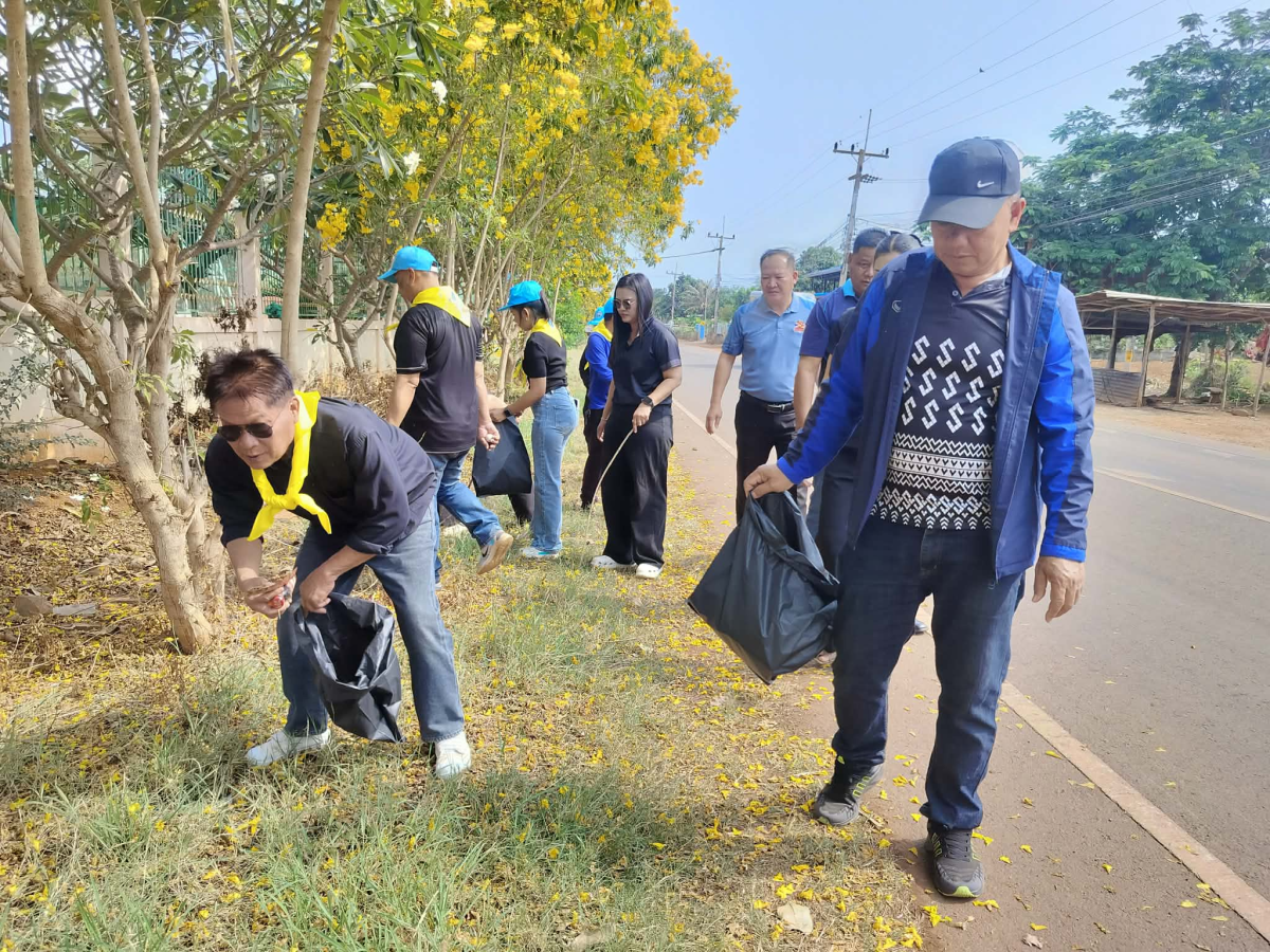 กิจกรรมบ้านเมืองสะอาด  บูชาคุณย่าโม  