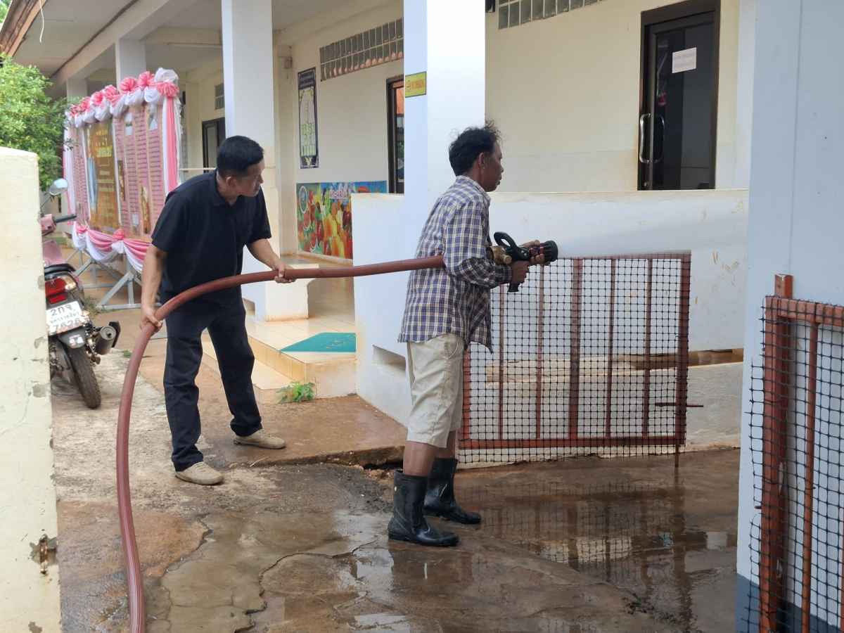 กิจกรรมบ้านเมืองสะอาด  บูชาคุณย่าโม  