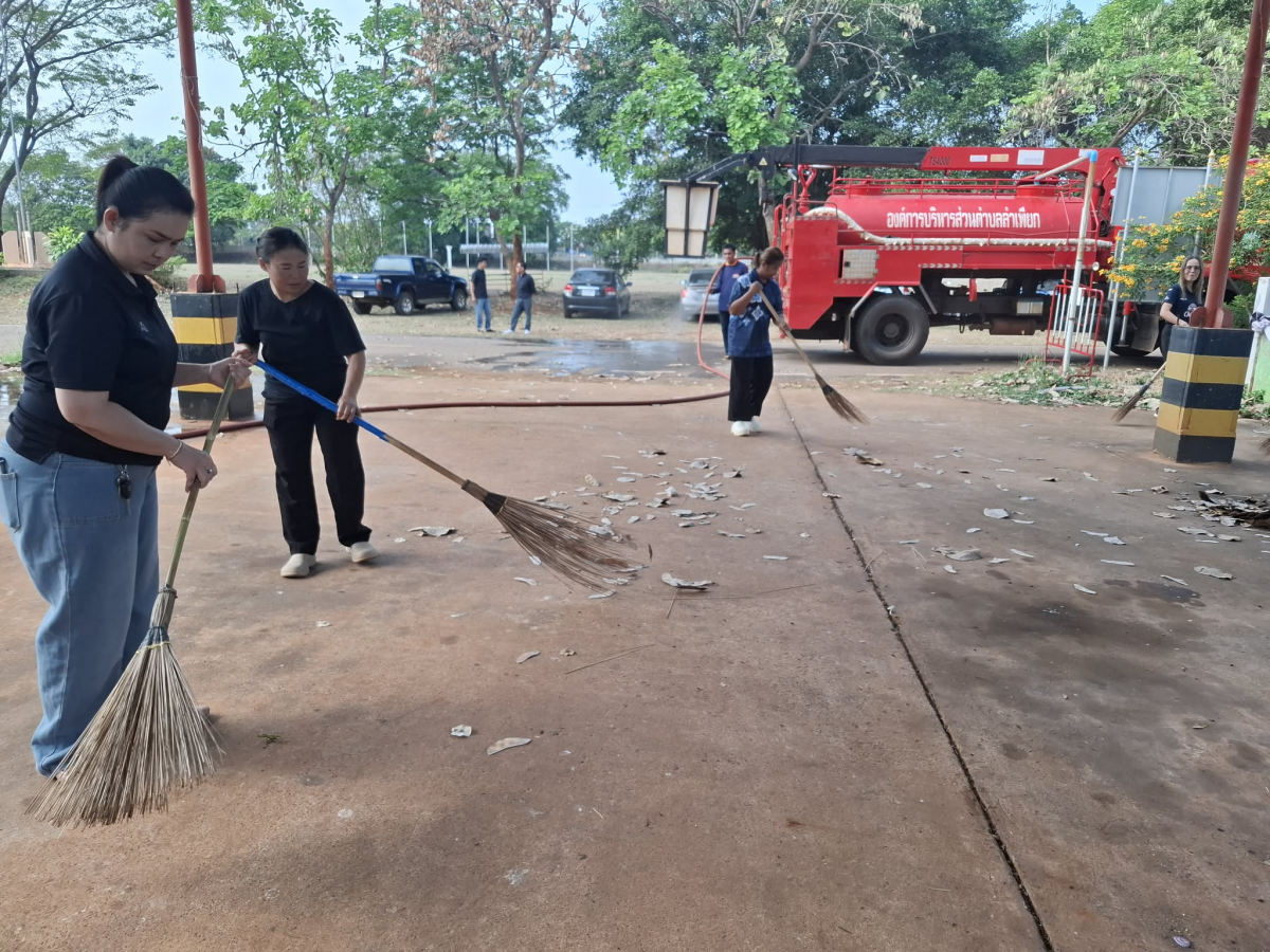 กิจกรรมบ้านเมืองสะอาด  บูชาคุณย่าโม  