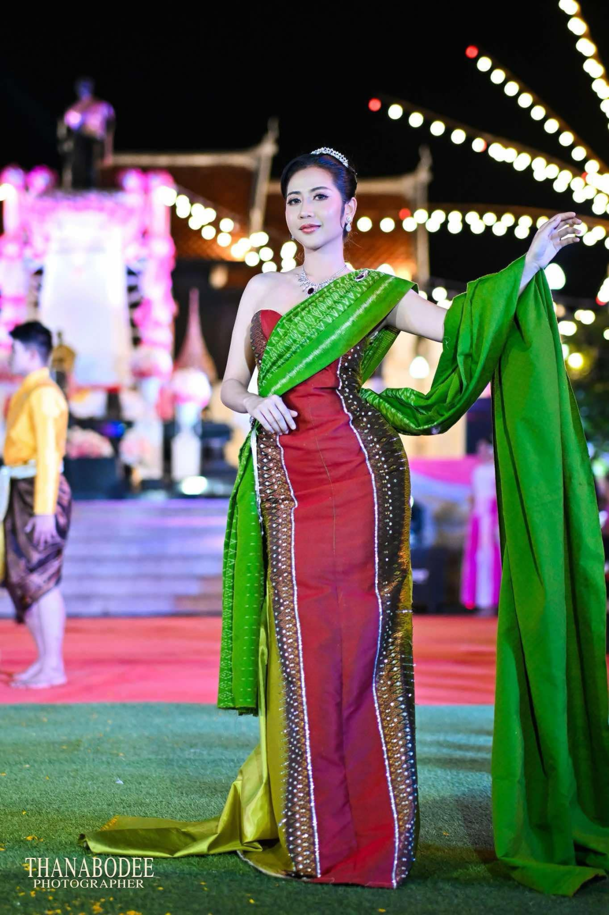 ผ้าทอซับระวิง OTOP